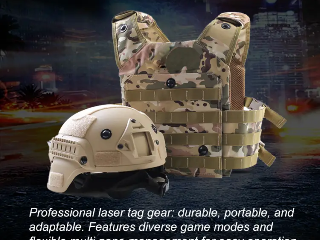 Laser tag vest with 360-degree sensor detection