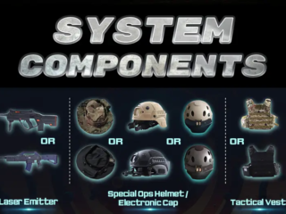 Heavy-duty laser tag equipment designed for repeated use