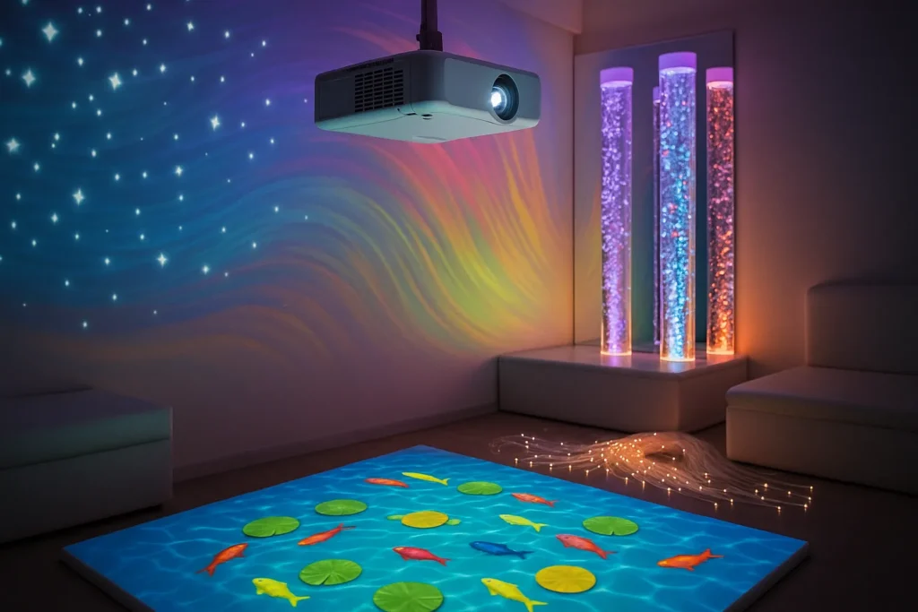 sensory light room projector system