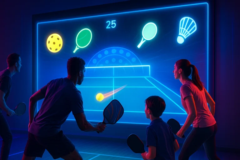 multi-sport mode pickleball games system supplier