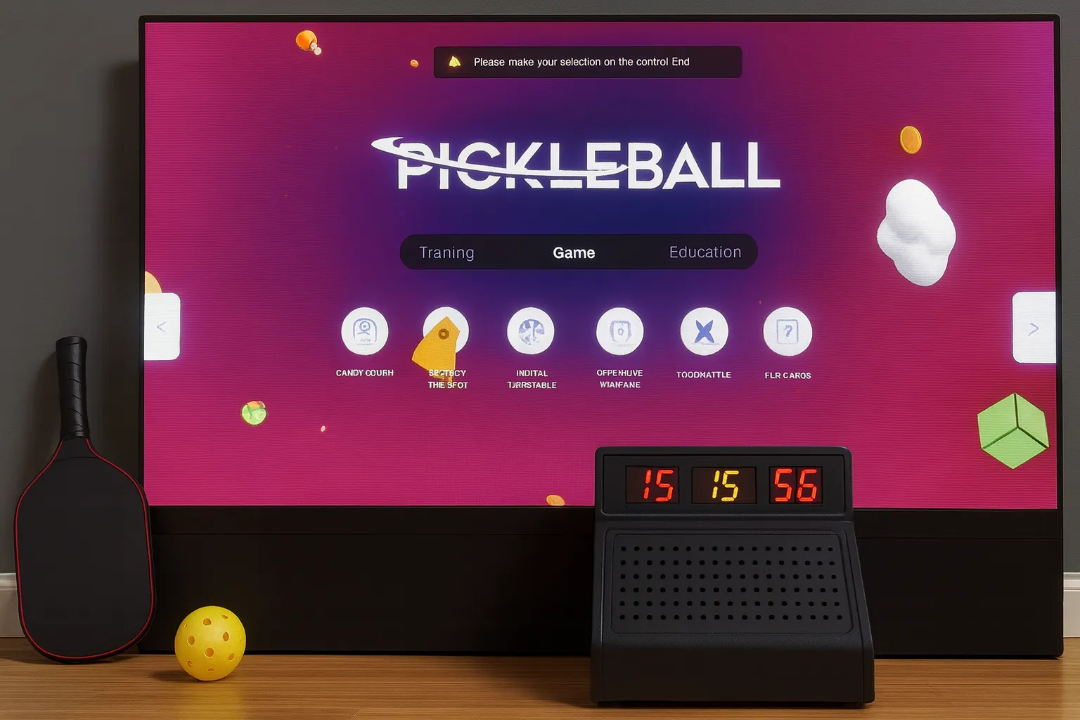 LCD pickleball hitting training simulator price