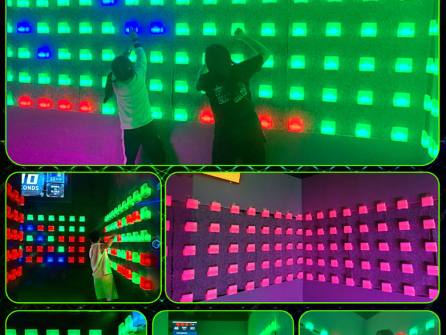 Activate LED Game sensory wall with dynamic LED patterns