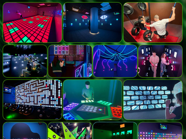 Activate LED Game climbing activity combining fitness and leisure