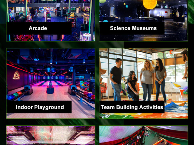 Activate LED Game interactive climb room for group challenges