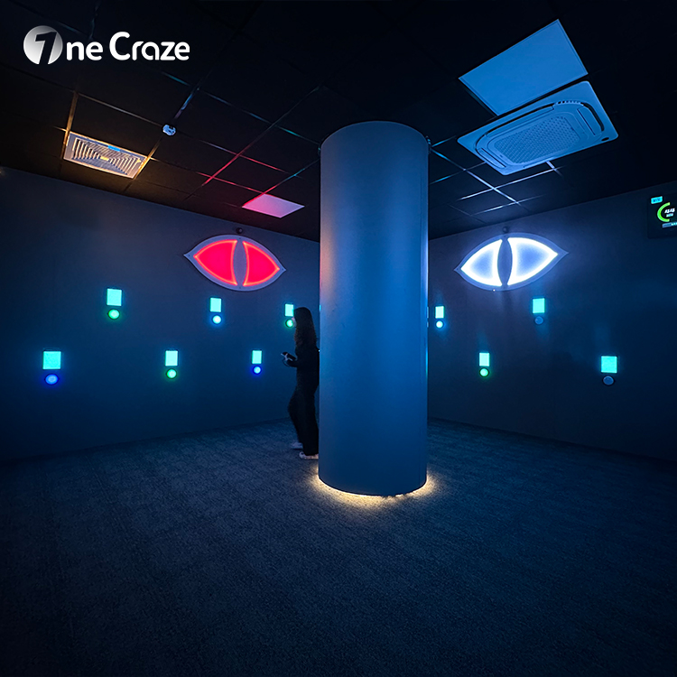 Activate LED Game Hide Room (1) Activate LED Game Hide competitive team challenge environment