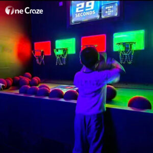Activate LED Game Hoops interactive basketball arena