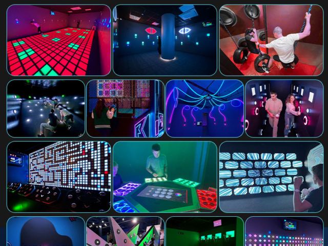 Activate LED Games Hide Room (2) Activate LED Game Hide interactive leisure attraction for all ages