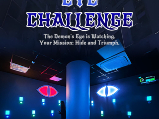 Activate LED Game Hide installation in interactive game room
