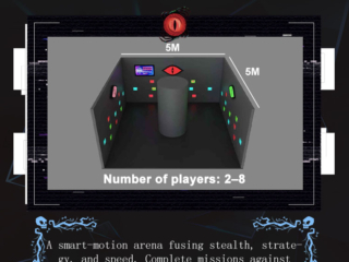 Activate LED Game Hide physical and mental challenge gameplay