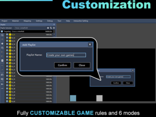 Competitive touch-based LED game for groups