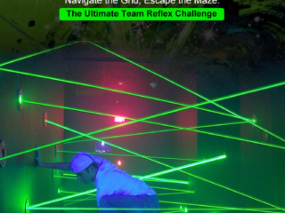 Immersive lighting ambience for sensory leisure games in Activate LED Game arena