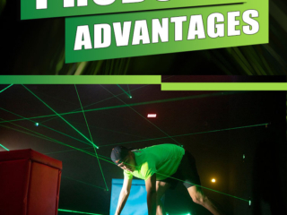 Adjustable difficulty settings for mega laser maze physical and mental challenges