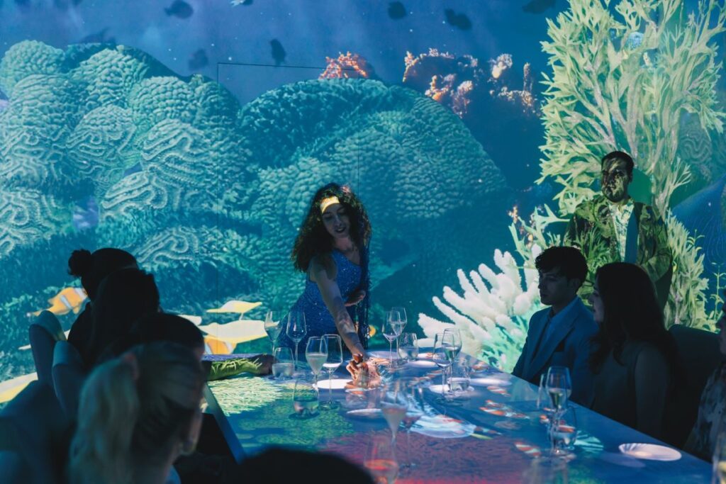 best multi-sensory events in the immersive dining scene