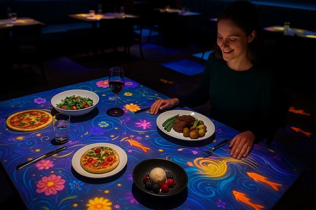 immersive dining experience solution for food halls