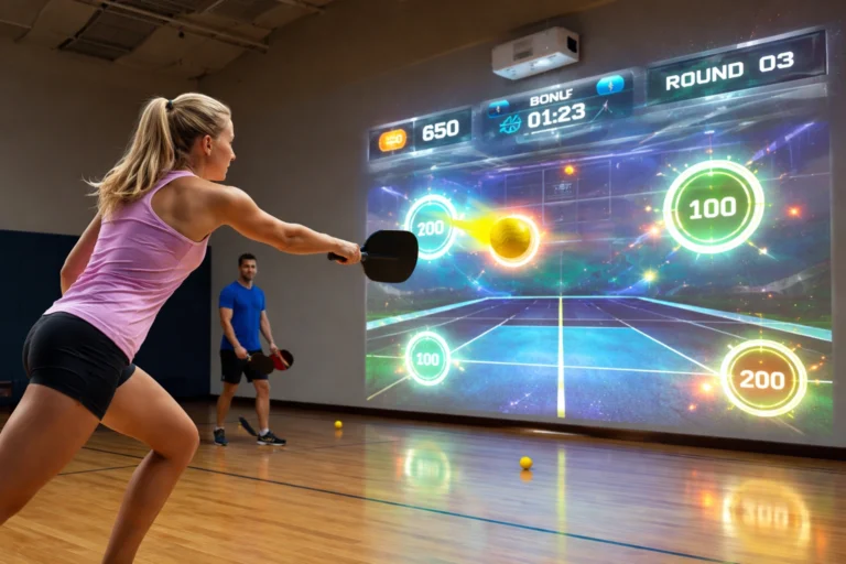 pickleball projector game hardware accessories set