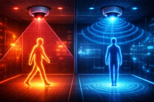 infrared sensor vs radar interaction system