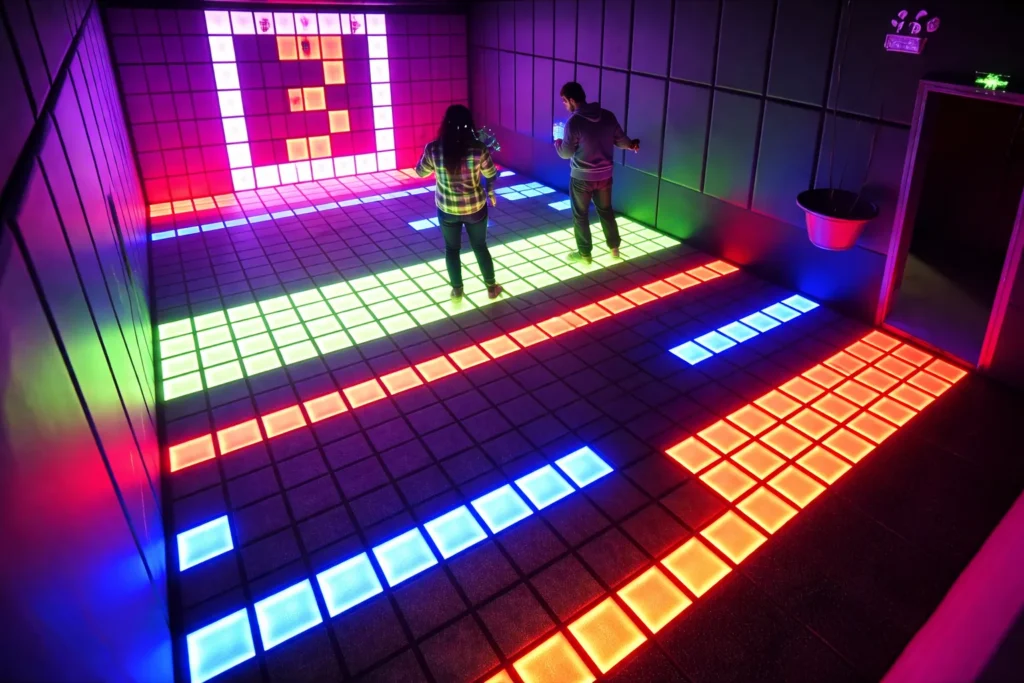 How Can LED Action Dance Floors Transform Physical Training in Adventure Games?