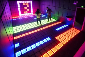 led action dance floor 20x20 interactive training system