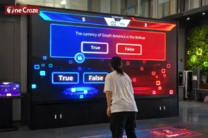 best pickleball display projector software solution system environmental impact