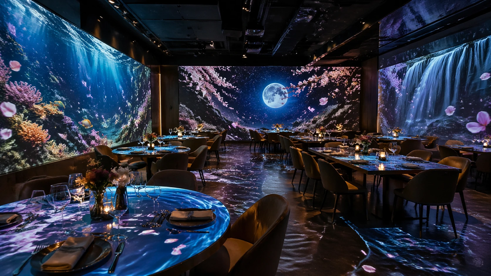 What Are the Best Projector Mapping Videos for Restaurants and Immersive Dining?