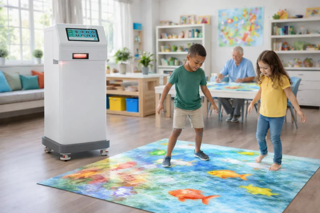 What Are the Internal Imaging Principles of mobii Interactive Projector Systems?