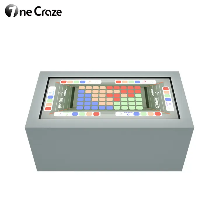 Kids Educational Interactive Touch Screen Game Table Manufacturer with multi touch display