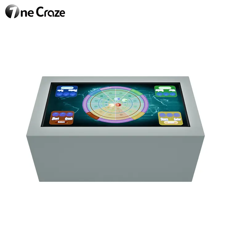 Kids Educational Interactive Touch Screen Game Table Manufacturer for indoor playgrounds