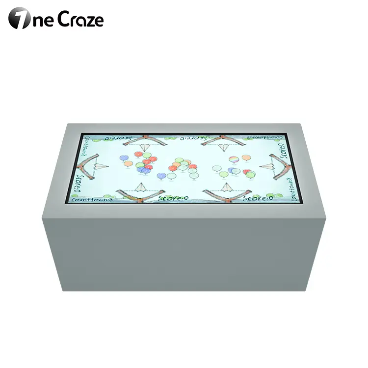 Kids Educational Interactive Touch Screen Game Table Manufacturer for children’s museums