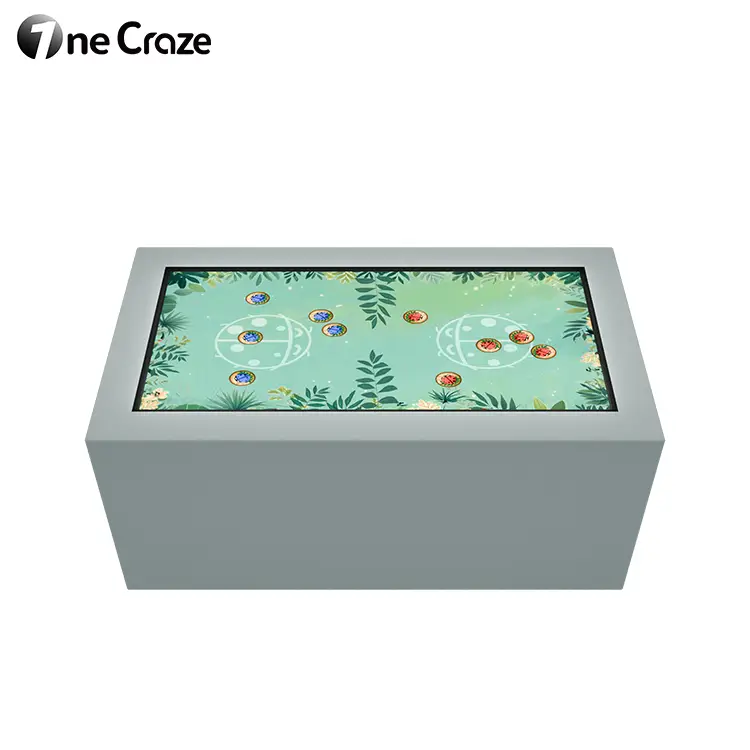 Kids Educational Interactive Touch Screen Game Table Manufacturer for family entertainment centers