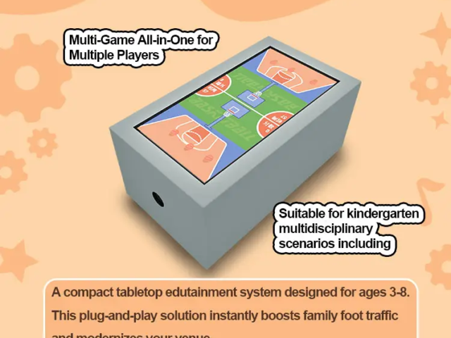 Kids Interactive Touch Screen Table (8) Kids Educational Interactive Touch Screen Game Table Manufacturer for indoor learning and play centers