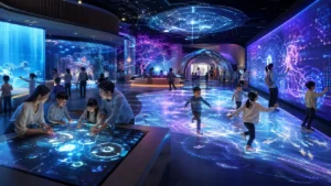 AI interactive experiences park implementation solution for family entertainment centers