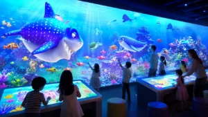 where to buy interactive drawing aquarium projection system
