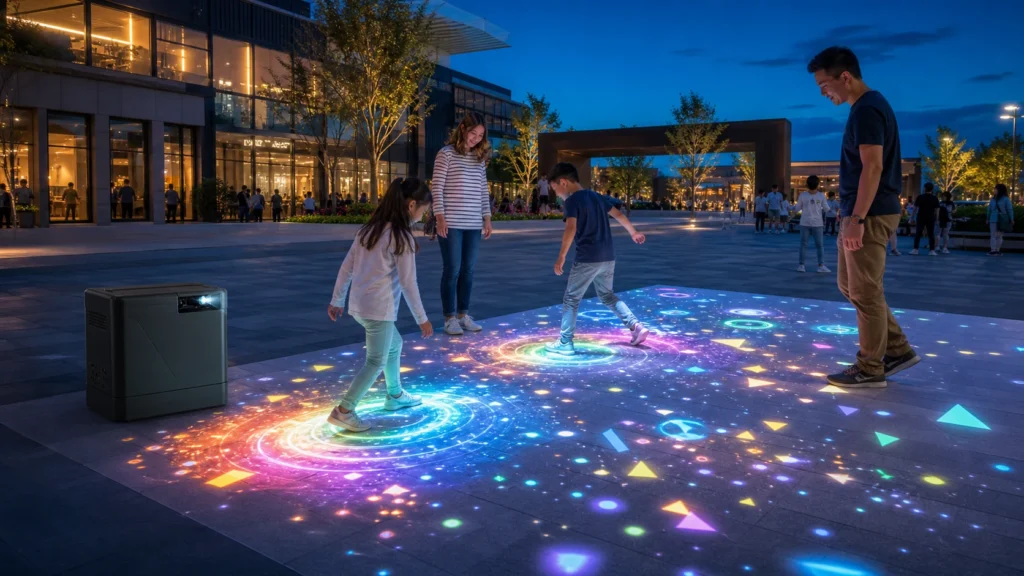 Can an Interactive Floor Projector Work Outdoors? Daylight, IP Rating and Installation Checklist