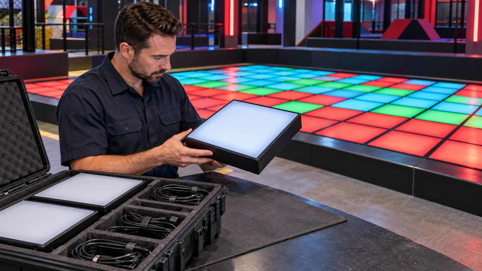 Can You Replace a Single Tile in a Floor Is Lava LED Game?