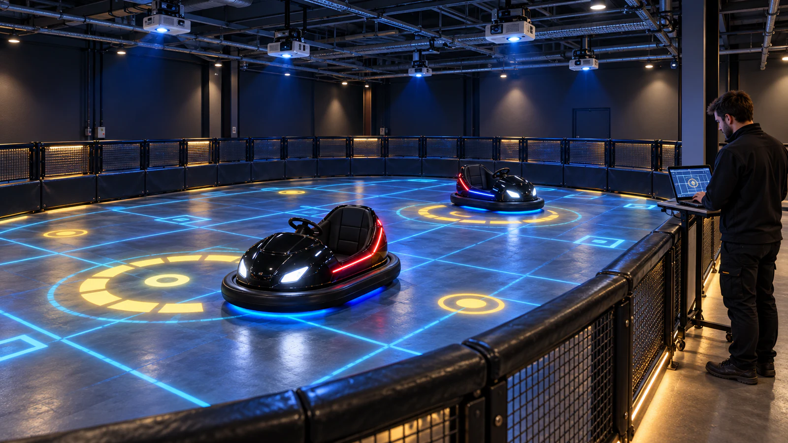 Can You Add Projection Games to Existing Bumper Cars?